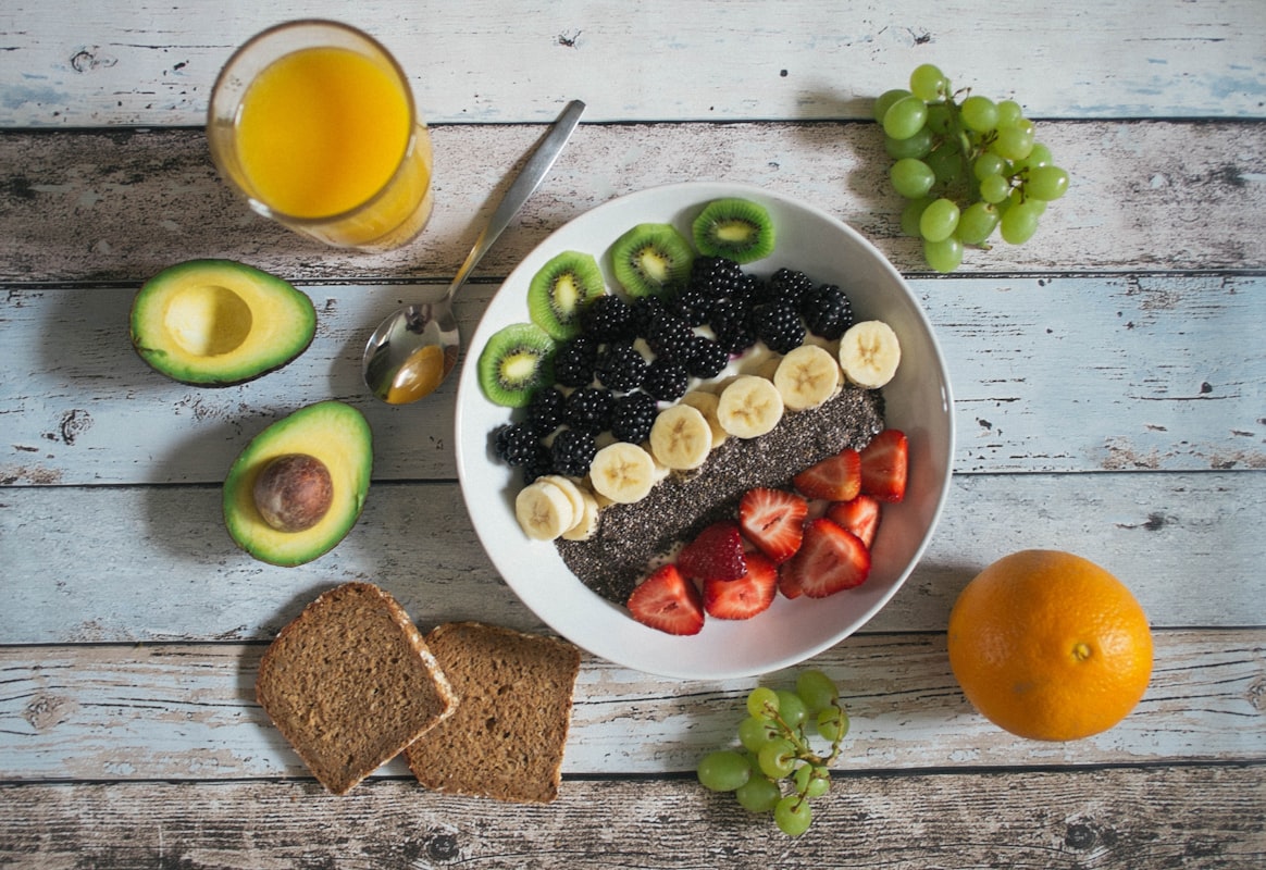 Balanced nutrition cooking preparation